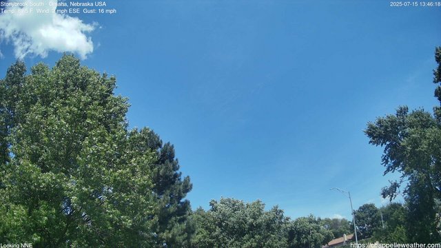 time-lapse frame, Stoneybrook South webcam
