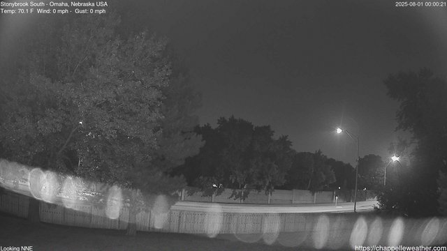 time-lapse frame, Stoneybrook South webcam