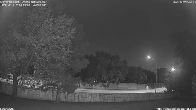 time-lapse frame, Stoneybrook South webcam