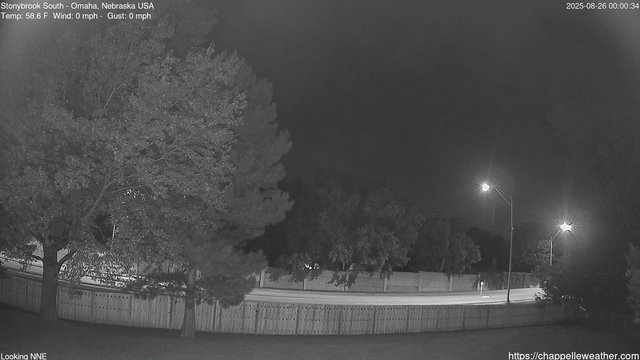 time-lapse frame, Stoneybrook South webcam