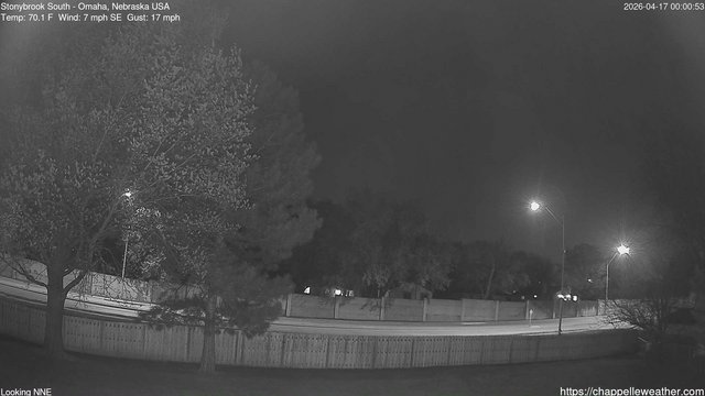 time-lapse frame, Stoneybrook South webcam