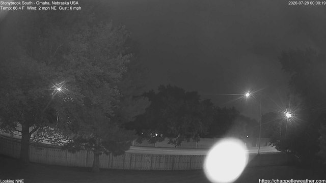 time-lapse frame, Stoneybrook South webcam