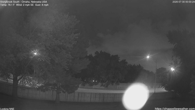 time-lapse frame, Stoneybrook South webcam