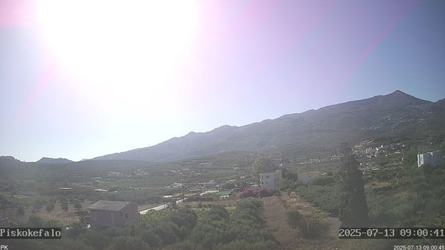 time-lapse frame, PKweather webcam