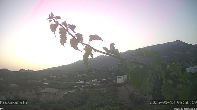 time-lapse frame, PKweather webcam