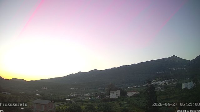 time-lapse frame, PKweather webcam
