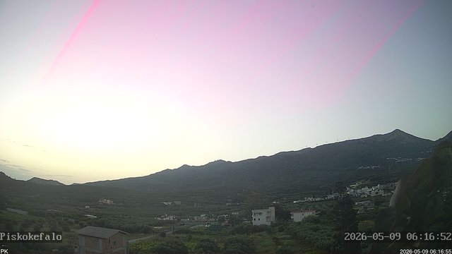 time-lapse frame, PKweather webcam