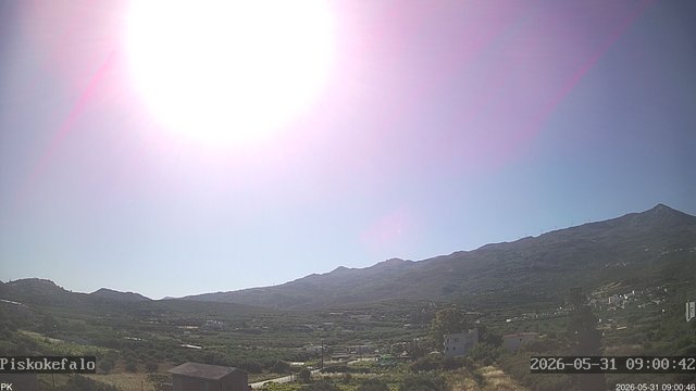 time-lapse frame, PKweather webcam