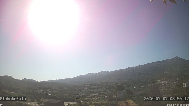 time-lapse frame, PKweather webcam