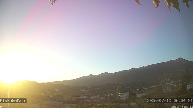 time-lapse frame, PKweather webcam
