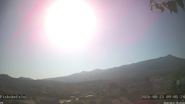 time-lapse frame, PKweather webcam