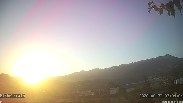 time-lapse frame, PKweather webcam
