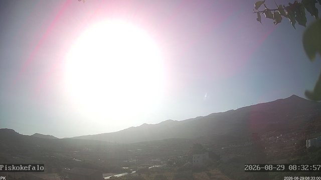 time-lapse frame, PKweather webcam