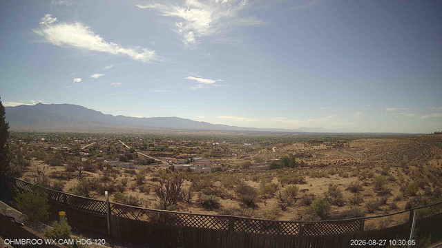view from ohmbrooCamNorth on 2026-08-27
