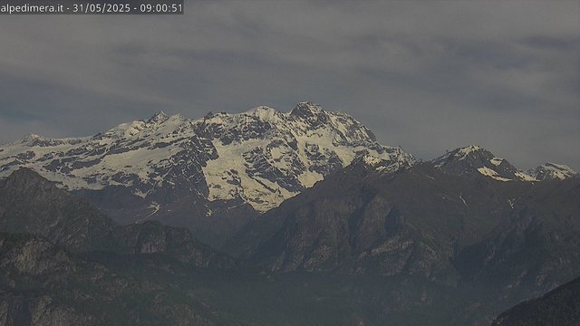 time-lapse frame, Alpe di Mera - Panorama Monte Rosa webcam