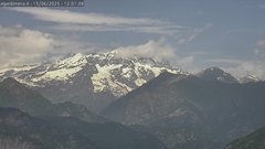 view from Alpe di Mera - Panorama Monte Rosa on 2025-06-15