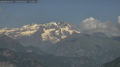 view from Alpe di Mera - Panorama Monte Rosa on 2025-06-24