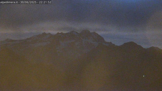 time-lapse frame, Alpe di Mera - Panorama Monte Rosa webcam