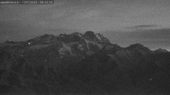 view from Alpe di Mera - Panorama Monte Rosa on 2025-07-01