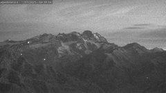 view from Alpe di Mera - Panorama Monte Rosa on 2025-07-01