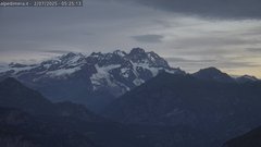 view from Alpe di Mera - Panorama Monte Rosa on 2025-07-02