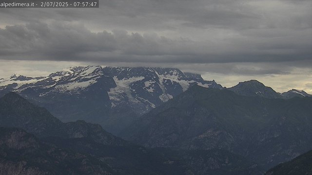 time-lapse frame, Alpe di Mera - Panorama Monte Rosa webcam