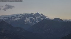 view from Alpe di Mera - Panorama Monte Rosa on 2025-07-03