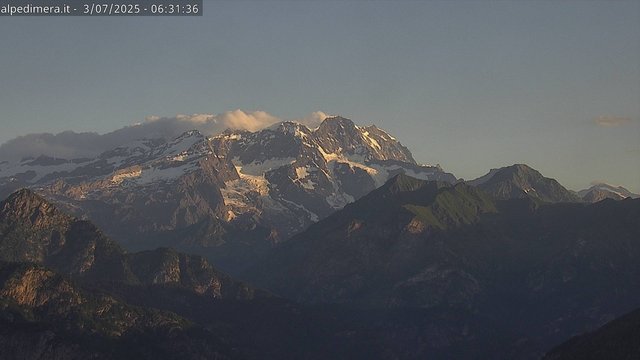 time-lapse frame, Alpe di Mera - Panorama Monte Rosa webcam