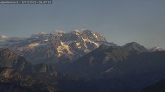 view from Alpe di Mera - Panorama Monte Rosa on 2025-07-03