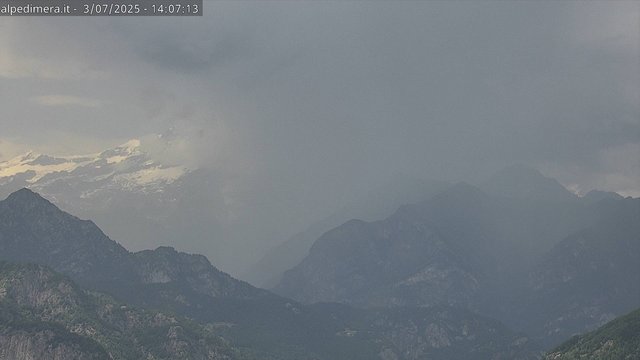 time-lapse frame, Alpe di Mera - Panorama Monte Rosa webcam