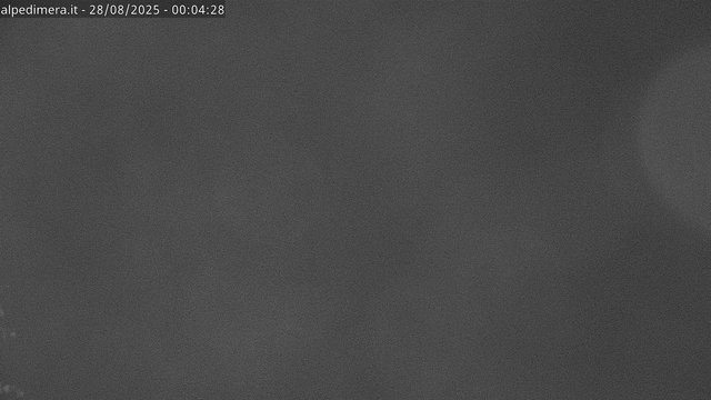 time-lapse frame, Alpe di Mera - Panorama Monte Rosa webcam