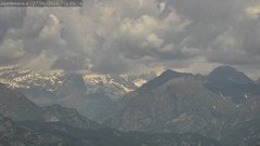 view from Alpe di Mera - Panorama Monte Rosa on 2026-05-27