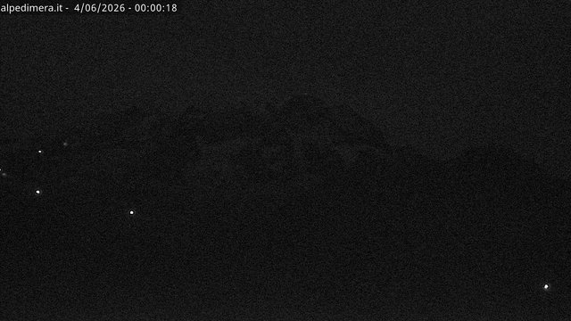 time-lapse frame, Alpe di Mera - Panorama Monte Rosa webcam