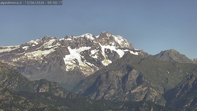 time-lapse frame, Alpe di Mera - Panorama Monte Rosa webcam