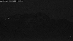 view from Alpe di Mera - Panorama Monte Rosa on 2026-06-14