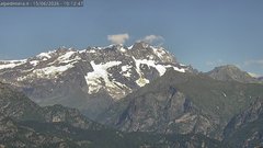 view from Alpe di Mera - Panorama Monte Rosa on 2026-06-15