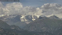 view from Alpe di Mera - Panorama Monte Rosa on 2026-06-17