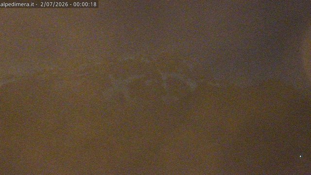 time-lapse frame, Alpe di Mera - Panorama Monte Rosa webcam