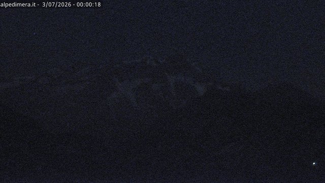 time-lapse frame, Alpe di Mera - Panorama Monte Rosa webcam