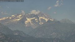 view from Alpe di Mera - Panorama Monte Rosa on 2026-07-05