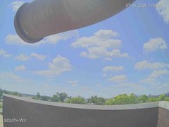 view from University Place Apartments - South Weather on 2025-07-01