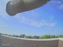 view from University Place Apartments - South Weather on 2025-07-06