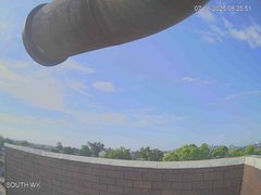 view from University Place Apartments - South Weather on 2025-07-06