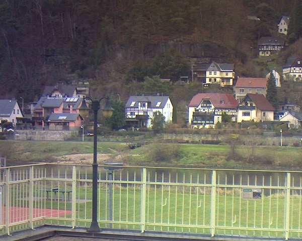 time-lapse frame, Webcam in Bad Schandau, Krippen & Postelwitz webcam