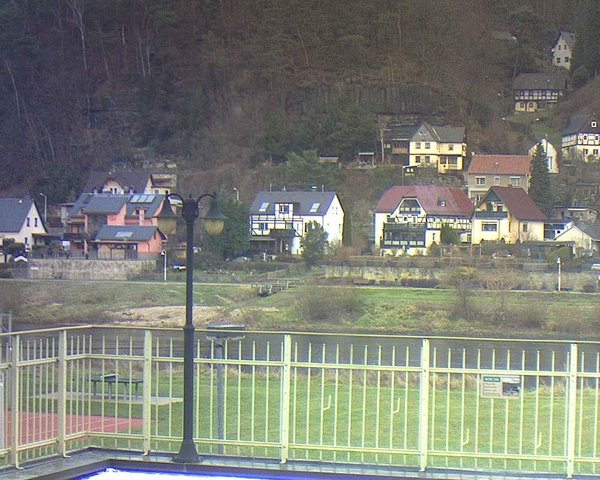 time-lapse frame, Webcam in Bad Schandau, Krippen & Postelwitz webcam