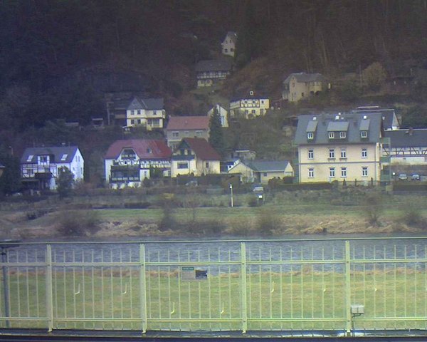 time-lapse frame, Webcam in Bad Schandau, Krippen & Postelwitz webcam