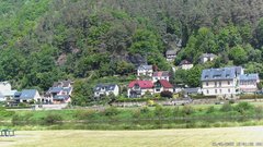 view from Webcam in Bad Schandau, Krippen & Postelwitz on 2025-05-26