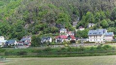 view from Webcam in Bad Schandau, Krippen & Postelwitz on 2025-05-27