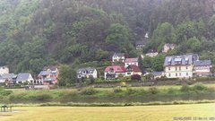 view from Webcam in Bad Schandau, Krippen & Postelwitz on 2025-05-28