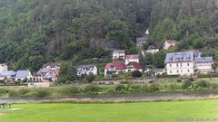 view from Webcam in Bad Schandau, Krippen & Postelwitz on 2025-07-28